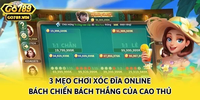 3 Mẹo Chơi Xóc Đĩa Online Bách Chiến Bách Thắng Của Cao Thủ