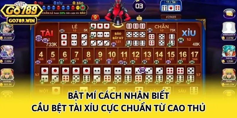 Bật Mí Cách Nhận Biết Cầu Bệt Tài Xỉu Cực Chuẩn Từ Cao Thủ