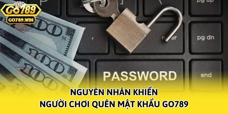 Nguyên nhân khiến người chơi quên mật khẩu Go789