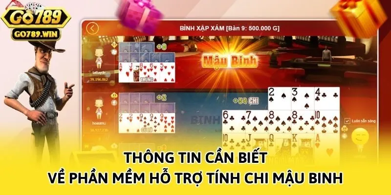 Thông tin cần biết về phần mềm hỗ trợ tính chi mậu binh